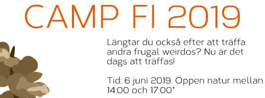 Camp FI 2019 – 6 juni i Stockholm